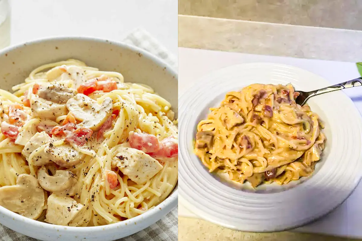 Crockpot Chicken Spaghetti