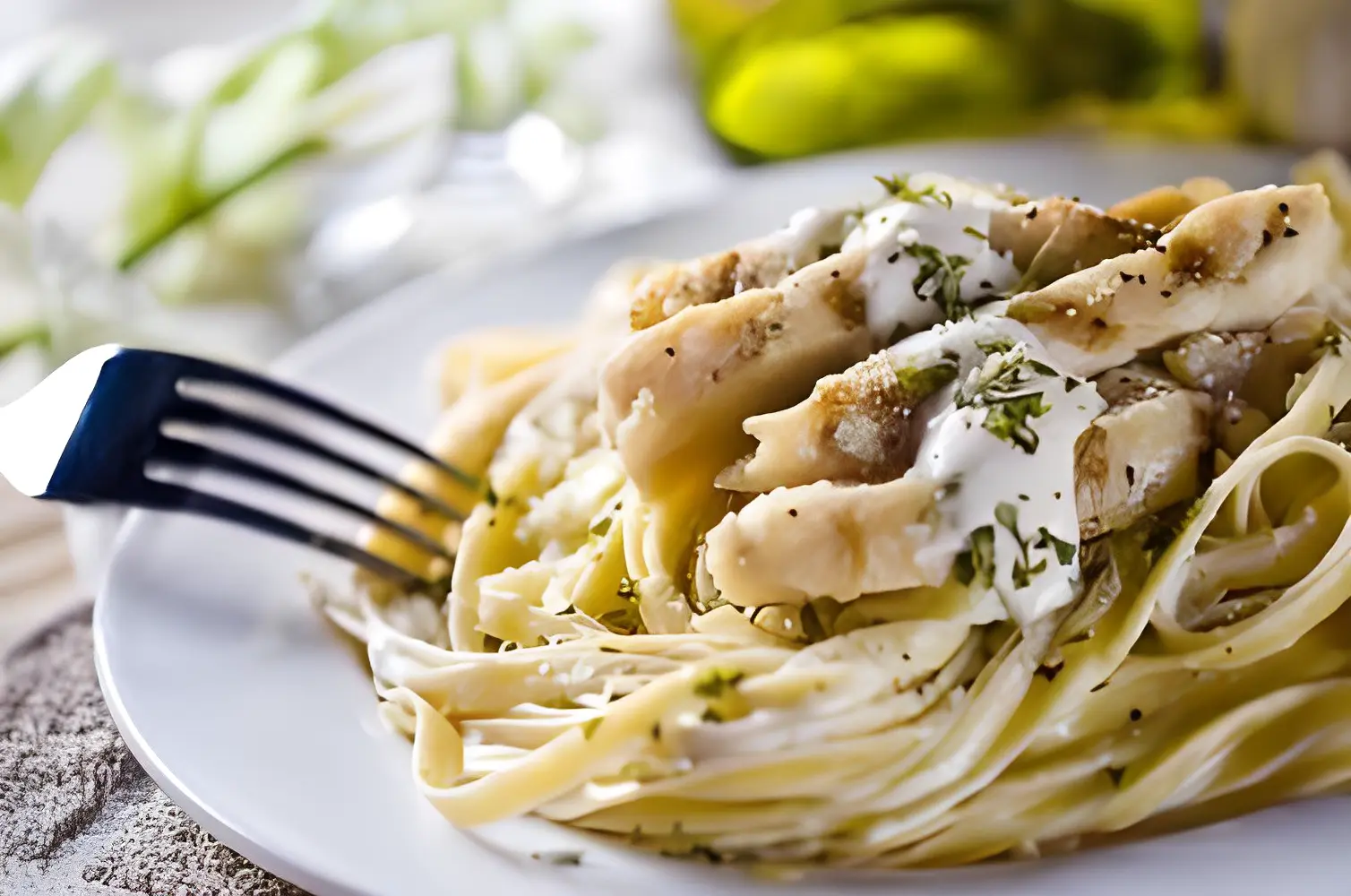 garlic pasta