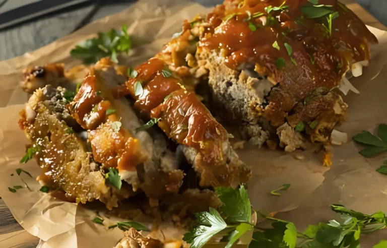 What keeps meatloaf from falling apart?