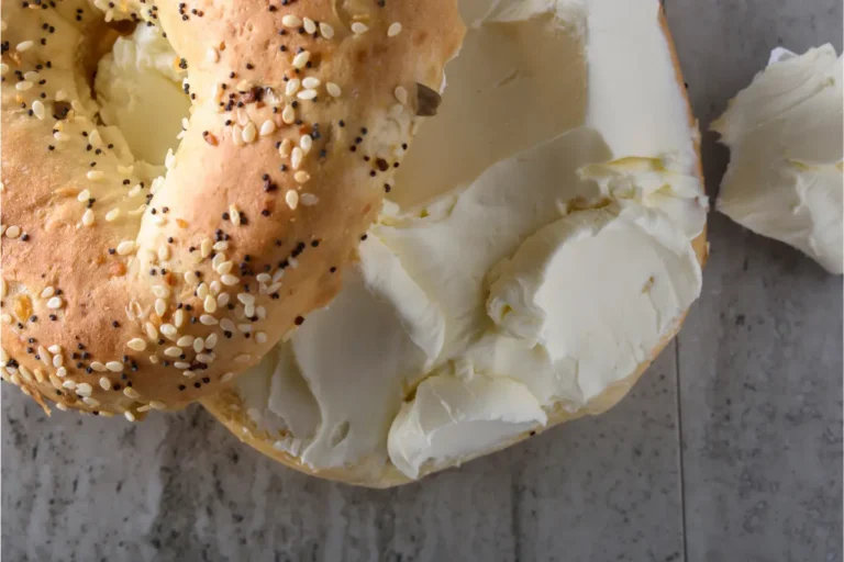 Asiago Bagels and Cream Cheese