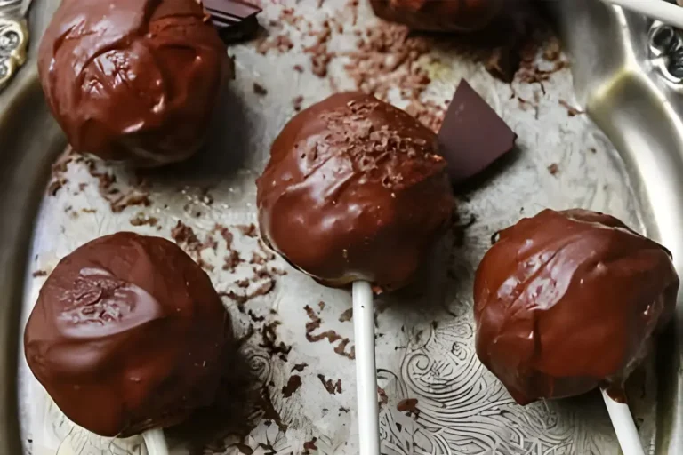 chocolate cake pops